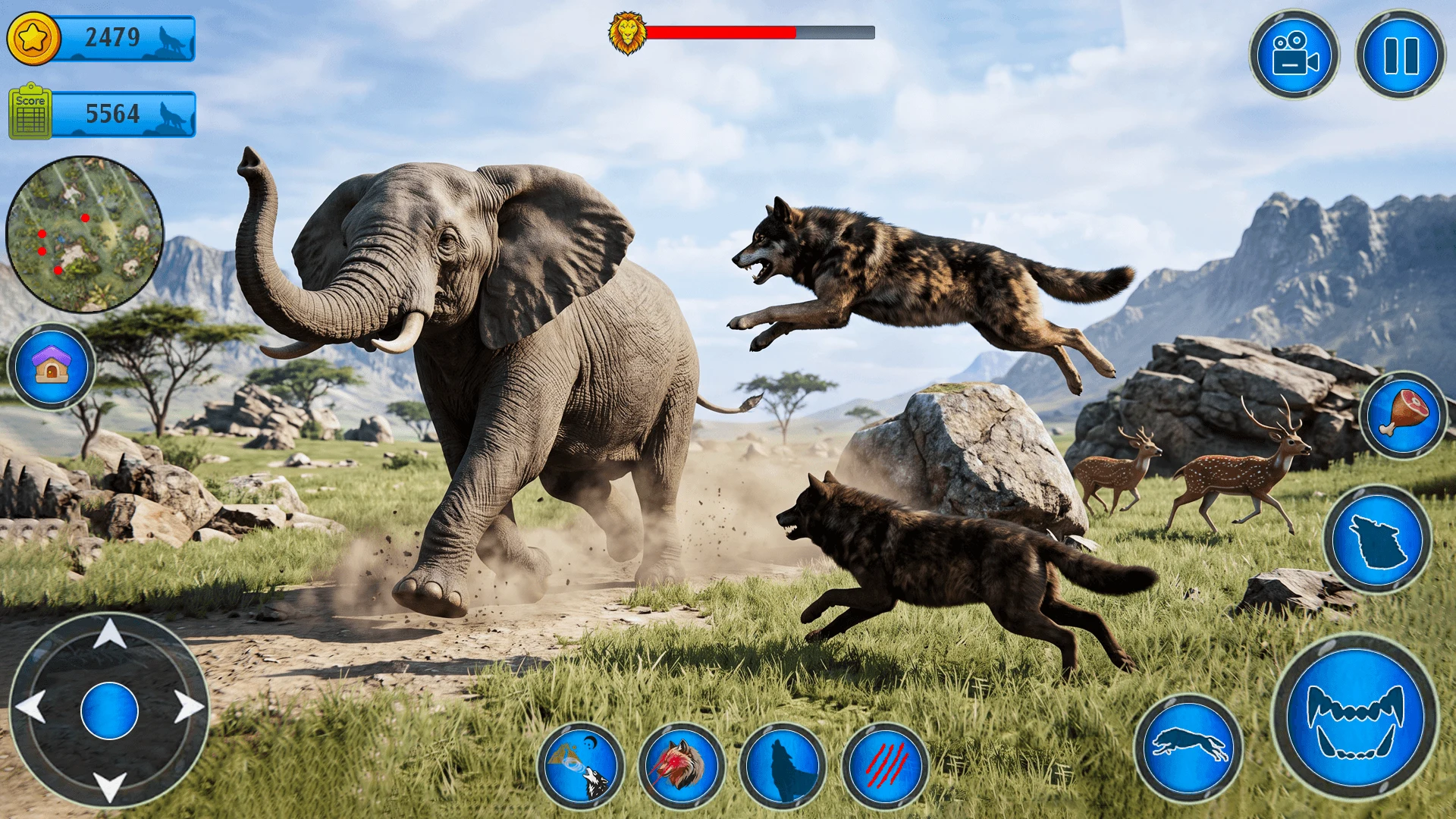 Wolf Simulator 3D: RPG Games screenshot